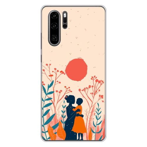 Coque En Silicone - Compatible Huawei P30 Pro - Design Souffle De Tendresse