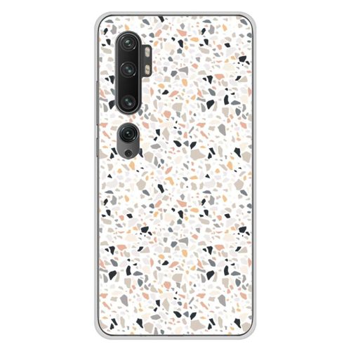 Coque En Silicone - Compatible Xiaomi Mi Note 10, Xiaomi Mi Note 10 Pro - Design Terrazzo Color