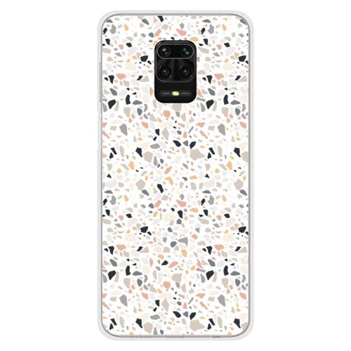 Coque En Silicone - Compatible Xiaomi Redmi Note 9 Pro - Design Terrazzo Color