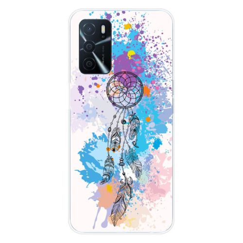 Coque En Silicone - Compatible Oppo A16 - Design Dreamcatcher Color