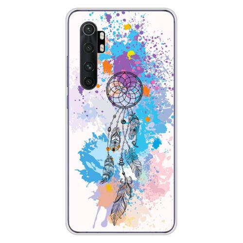 Coque En Silicone - Compatible Xiaomi Mi Note 10 Lite - Design Dreamcatcher Color