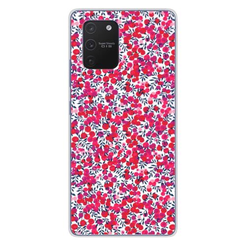 Coque En Silicone - Compatible Samsung Galaxy S10 Lite - Design Liberty Wiltshire Rouge