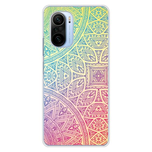 Coque En Silicone - Compatible Xiaomi Poco F3, Xiaomi Poco F3 Pro - Design Mandala Pastel