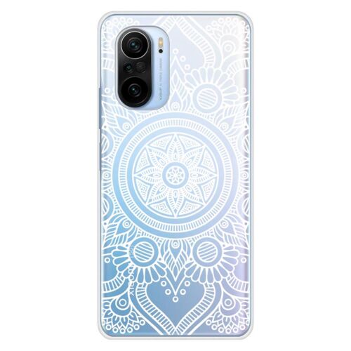 Coque En Silicone - Compatible Xiaomi Poco F3, Xiaomi Poco F3 Pro - Design Mandala Blanc