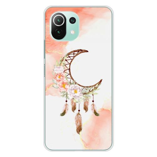 Coque En Silicone - Compatible Xiaomi Mi 11 Lite - Design Dreamcatcher Lune