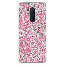 Coque En Silicone - Compatible Oneplus 8 Pro - Design Liberty Wiltshire Rose
