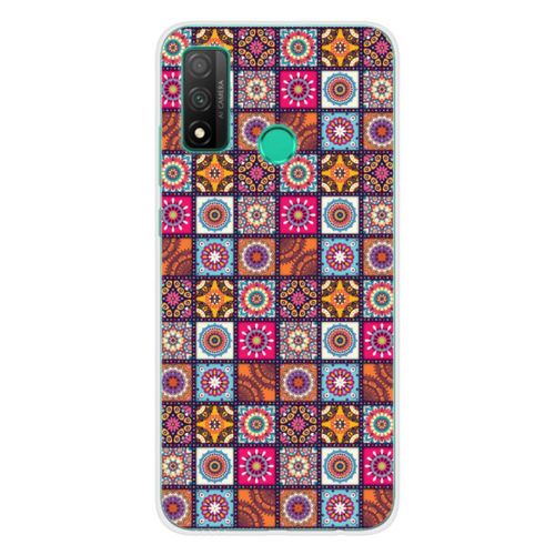 Coque En Silicone - Compatible Huawei P Smart 2020 - Design Patchwork Mandala