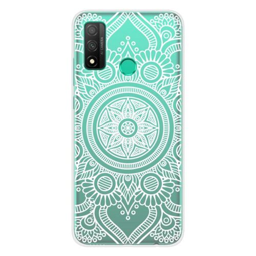 Coque En Silicone - Compatible Huawei P Smart 2020 - Design Mandala Blanc