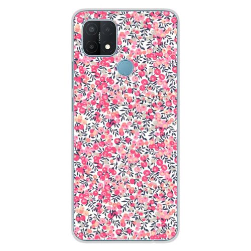 Coque En Silicone - Compatible Oppo A15 - Design Liberty Wiltshire Rose