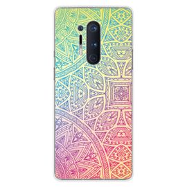 Coque En Silicone - Compatible Oneplus 8 Pro - Design Mandala Pastel