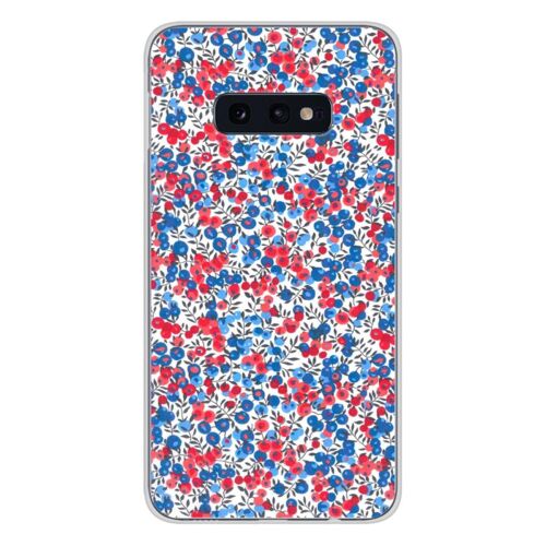 Coque En Silicone - Compatible Samsung Galaxy S10e - Design Liberty Wiltshire Bleu