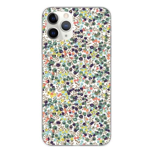 Coque En Silicone - Compatible Apple Iphone 11 Pro - Design Liberty Wiltshire Vert