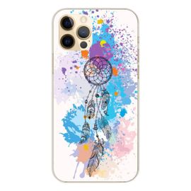 Coque En Silicone - Compatible Apple Iphone 12 Pro - Design Dreamcatcher Color