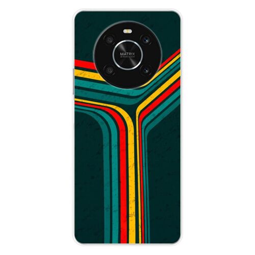 Coque En Silicone - Compatible Huawei Honor X9 4g - Design Retro Lines