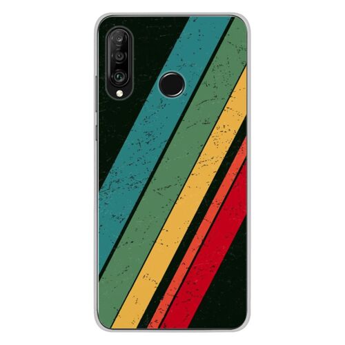 Coque En Silicone - Compatible Huawei P30 Lite - Design Grunge