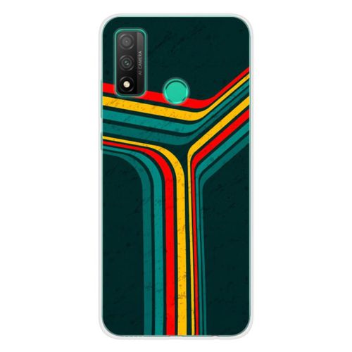 Coque En Silicone - Compatible Huawei P Smart 2020 - Design Retro Lines