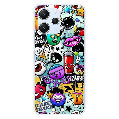 Coque En Silicone - Compatible Xiaomi Redmi 12 4g, Xiaomi Redmi 12 5g - Design Graffiti 2