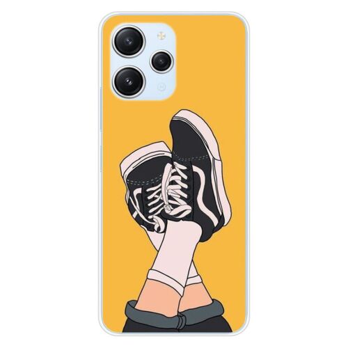 Coque En Silicone - Compatible Xiaomi Redmi 12 4g, Xiaomi Redmi 12 5g - Design Sneakers