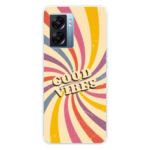 Coque En Silicone - Compatible Oppo A77 5g, Oppo A57 4g, Oppo A57 5g - Design Good Vibes