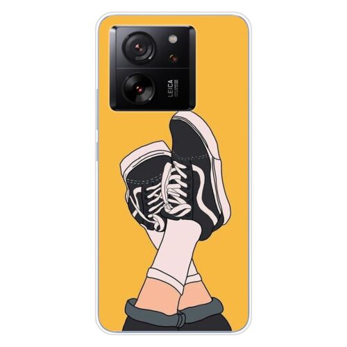 Coque En Silicone - Compatible Xiaomi 13t - Design Sneakers