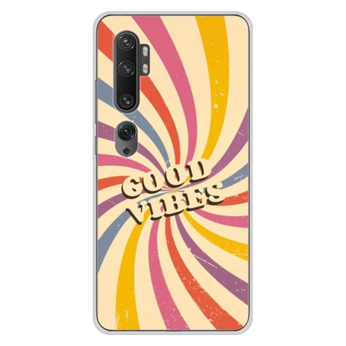 Coque En Silicone - Compatible Xiaomi Mi Note 10, Xiaomi Mi Note 10 Pro - Design Good Vibes