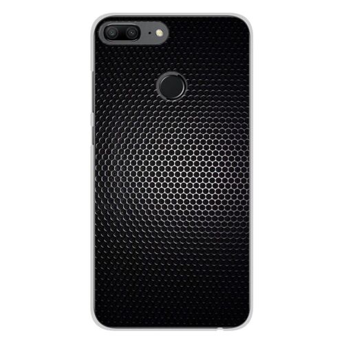 Coque En Silicone - Compatible Huawei Honor 9 Lite - Design Dark Metal