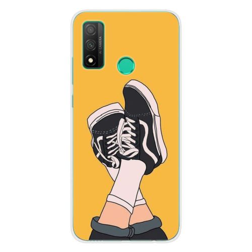Coque En Silicone - Compatible Huawei P Smart 2020 - Design Sneakers