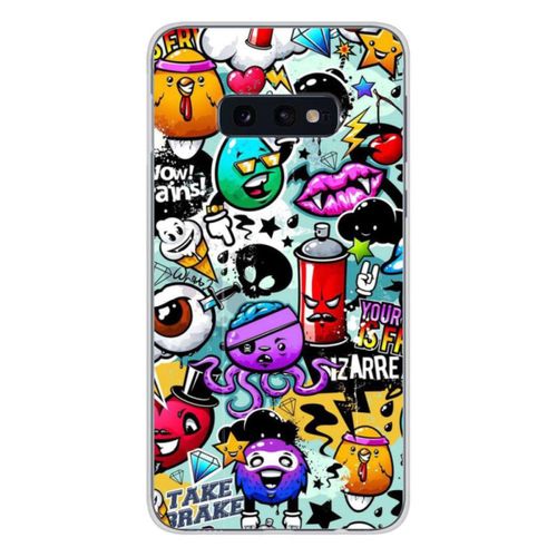 Coque En Silicone - Compatible Samsung Galaxy S10e - Design Graffiti 2
