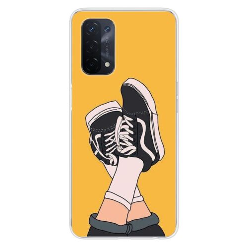 Coque En Silicone - Compatible Oppo A74 5g - Design Sneakers