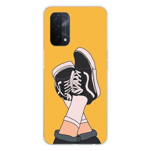 Coque En Silicone - Compatible Oppo A54 5g - Design Sneakers