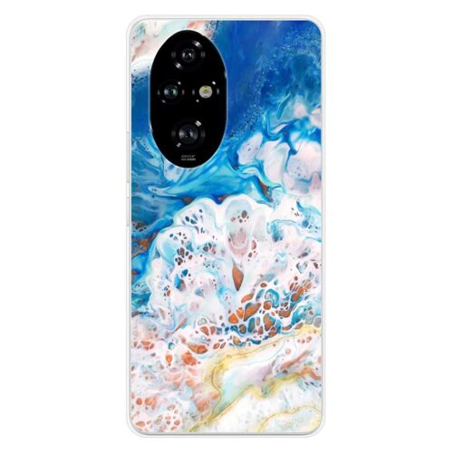 Coque En Silicone - Compatible Huawei Honor 200 Pro 5g - Design Marbre Ocean