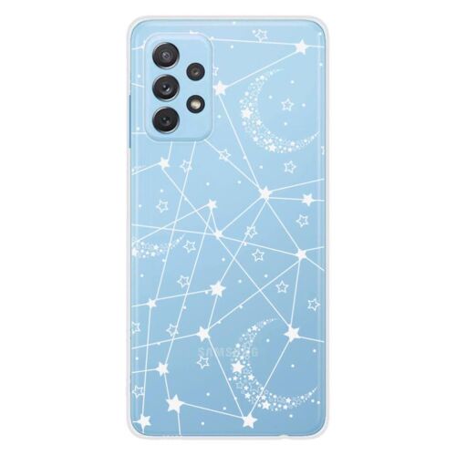 Coque En Silicone - Compatible Samsung Galaxy A32 4g - Design Lignes Etoilees