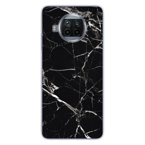 Coque En Silicone - Compatible Xiaomi Mi 10t Lite - Design Marbre Noir