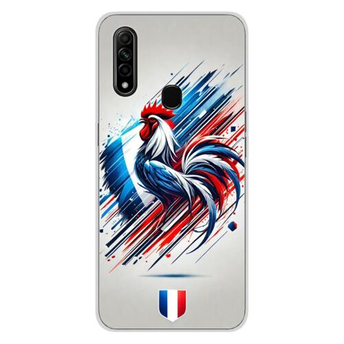 Coque En Silicone - Compatible Oppo A31 - Design Coq Francais