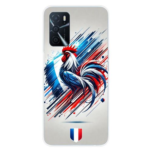 Coque En Silicone - Compatible Oppo A16 - Design Coq Francais