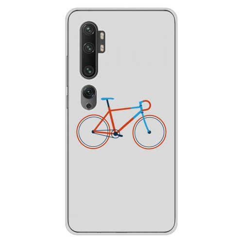 Coque En Silicone - Compatible Xiaomi Mi Note 10, Xiaomi Mi Note 10 Pro - Design Bike Color Hipster