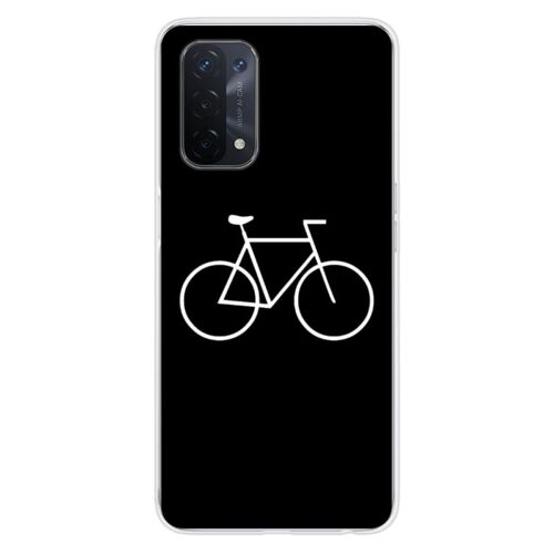 Coque En Silicone - Compatible Oppo A74 5g - Design Bike Hipster