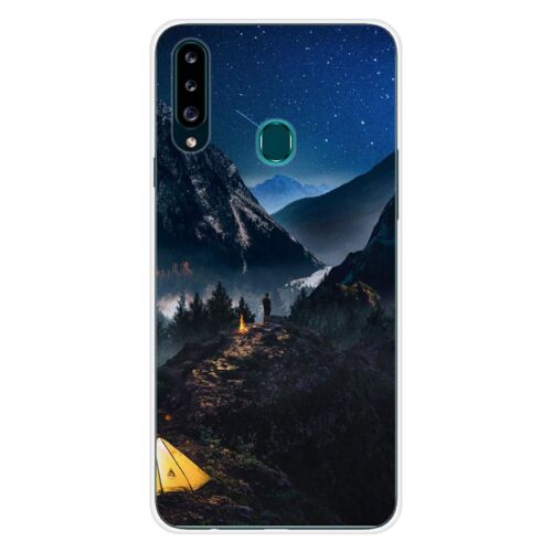 Coque En Silicone - Compatible Samsung Galaxy A20s - Design Seul En Montagne