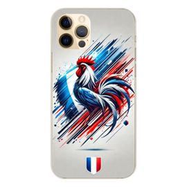 Coque En Silicone - Compatible Apple Iphone 12 Pro - Design Coq Francais