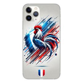 Coque En Silicone - Compatible Apple Iphone 11 Pro - Design Coq Francais