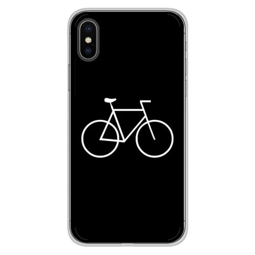 Coque En Silicone - Compatible Apple Iphone Xs Max - Design Bike Hipster