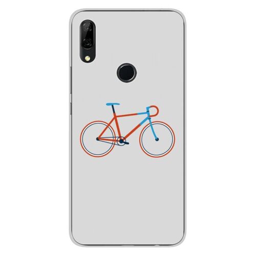 Coque En Silicone - Compatible Huawei P Smart Z - Design Bike Color Hipster