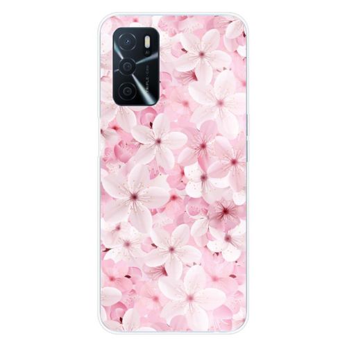 Coque En Silicone - Compatible Oppo A16 - Design Sakura