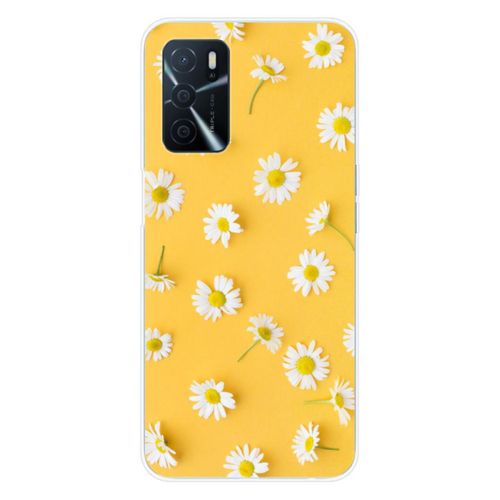 Coque En Silicone - Compatible Oppo A16 - Design Marguerittes