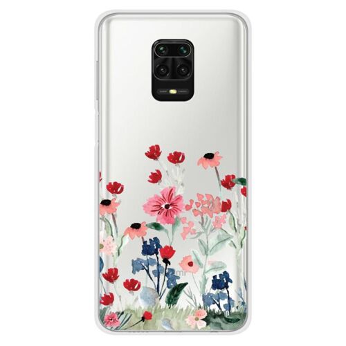 Coque En Silicone - Compatible Xiaomi Redmi Note 9s - Design Printemps En Fleurs