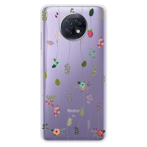 Coque En Silicone - Compatible Xiaomi Redmi Note 9t 5g - Design Montee De Fleurs