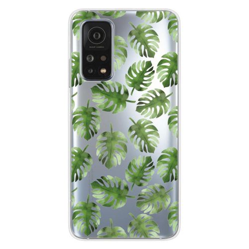 Coque En Silicone - Compatible Xiaomi Mi 10t, Xiaomi Mi 10t Pro - Design Feuilles De Monstera