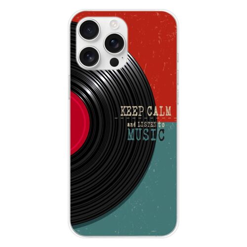 Coque En Silicone - Compatible Apple Iphone 16 Pro Max - Design Keep Calm