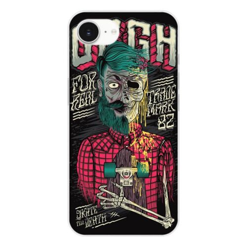Coque en silicone - Compatible Apple iPhone 16e - design skull urgh