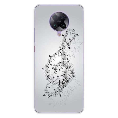 Coque En Silicone - Compatible Xiaomi Poco F2 Pro - Design Valse Des Notes